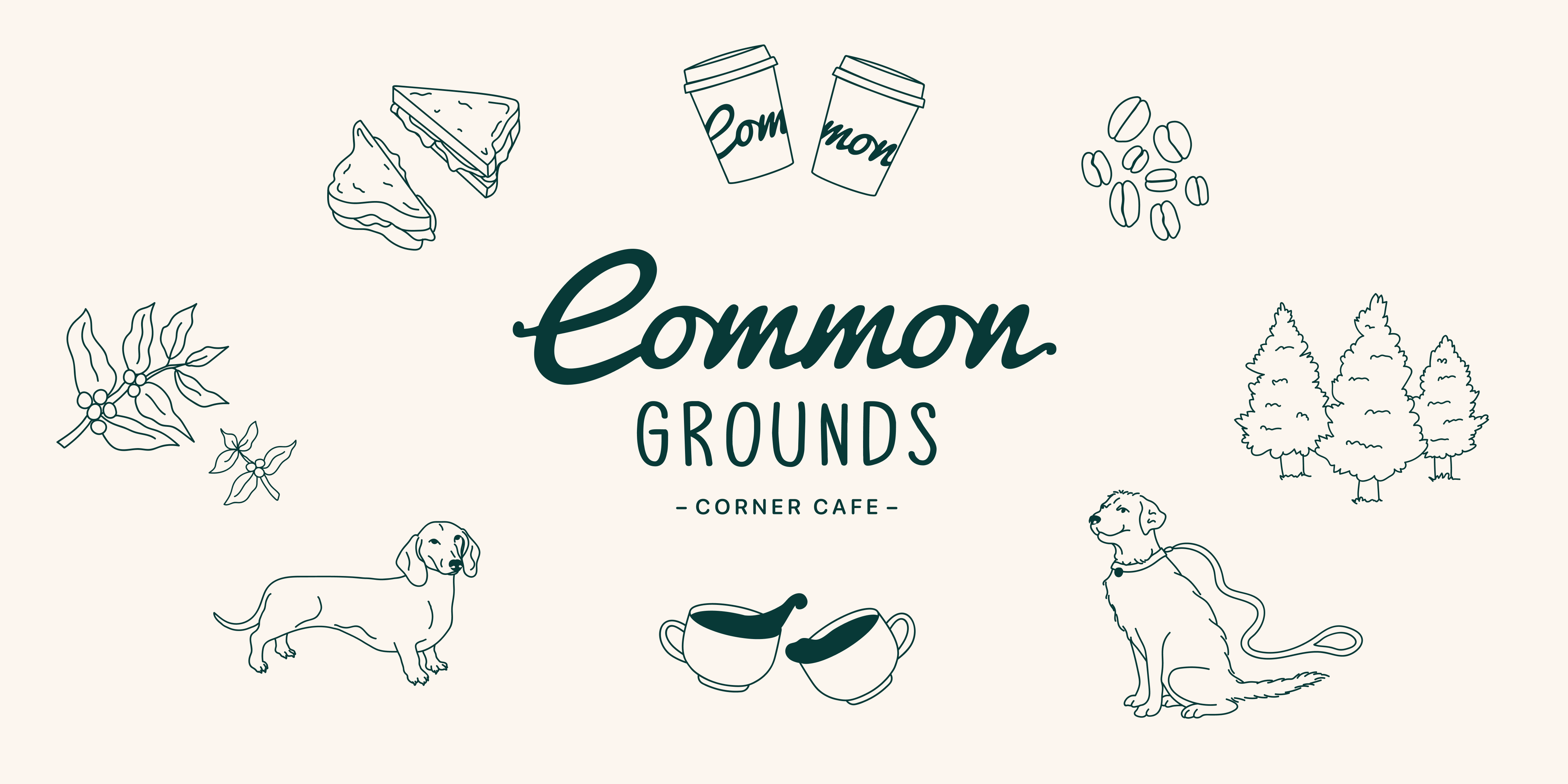 Common Grounds branding