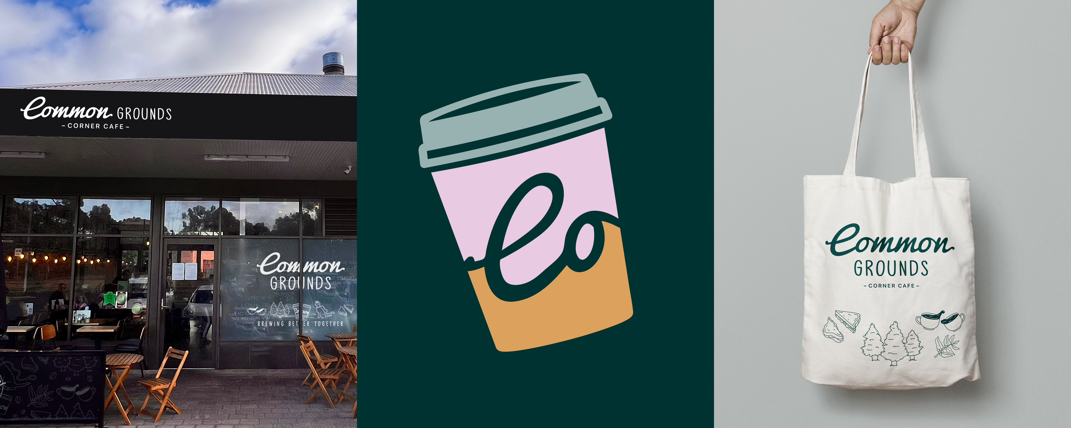 Common Grounds branding