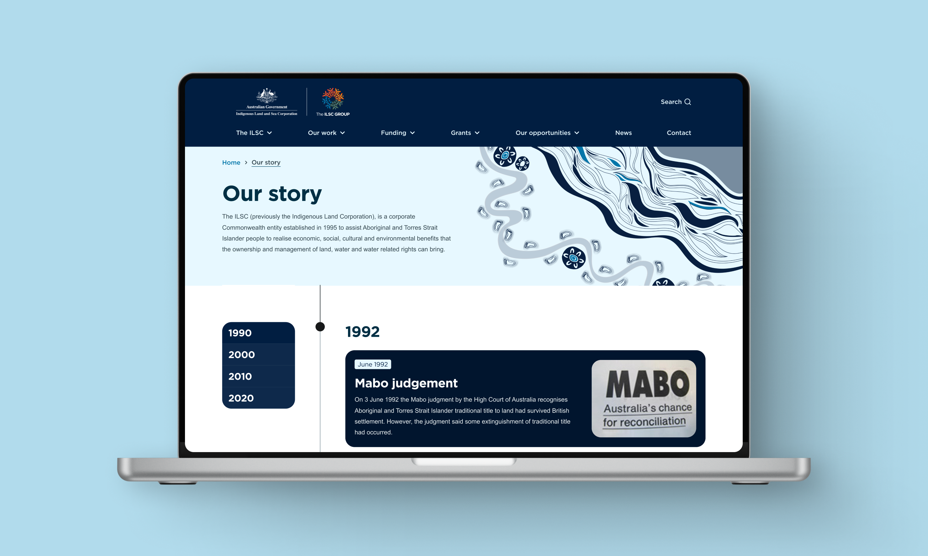 The ILSC website